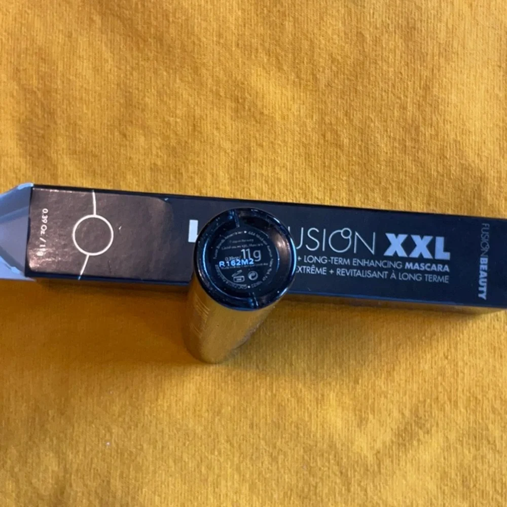 Fusion Beauty Lash Fusion XXL Extreme Mascara in Extreme Black 0.39oz/11g, NIB